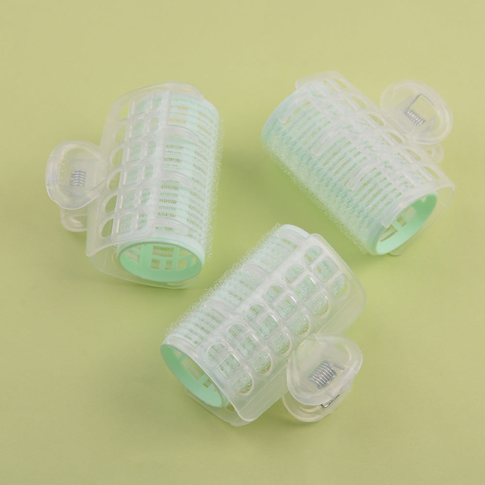 Curly hair lazy figure air bangs curling barrel fixed plastic internet celebrity inner buckle self-adhesive clip wholesale