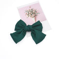 New arrival big bows hair clip spring clip pure color small fresh hair accessories clip hairpin headwear girl hair rope japanese style