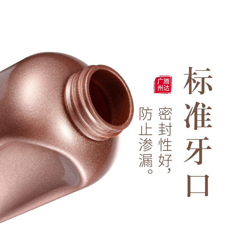 Pet dispensing bottles - press-type lotion empty bottles - cleanser, shampoo, and shower gel - silk screen printed plastic bottles - cosmetic bottles