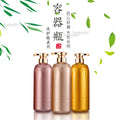 500mlml press-dispensed plastic empty bottle for lotion, liquid, shower gel, shampoo and conditioner bottles