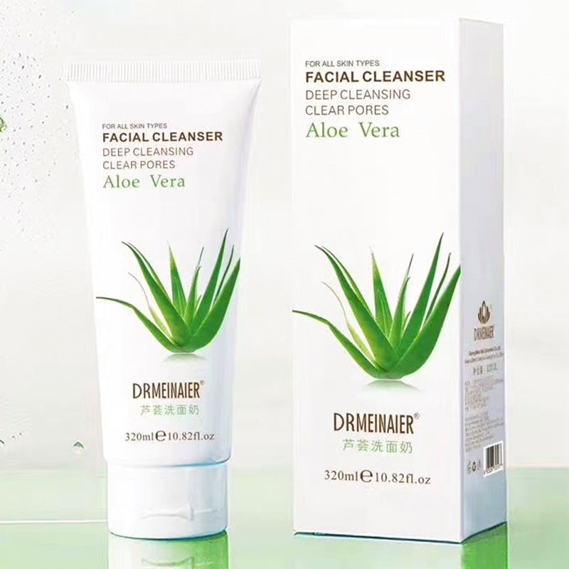 Bestselling aloe vera refreshing cleanser & chamomile facial wash - hydrating, nourishing, brightening, and rejuvenating - wholesale available