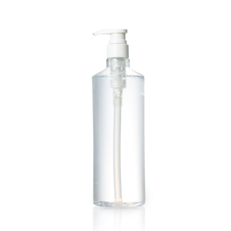 Transparent 300/500ml empty shampoo & body wash bottles - premium, ready-to-ship, decanting & personal care packaging
