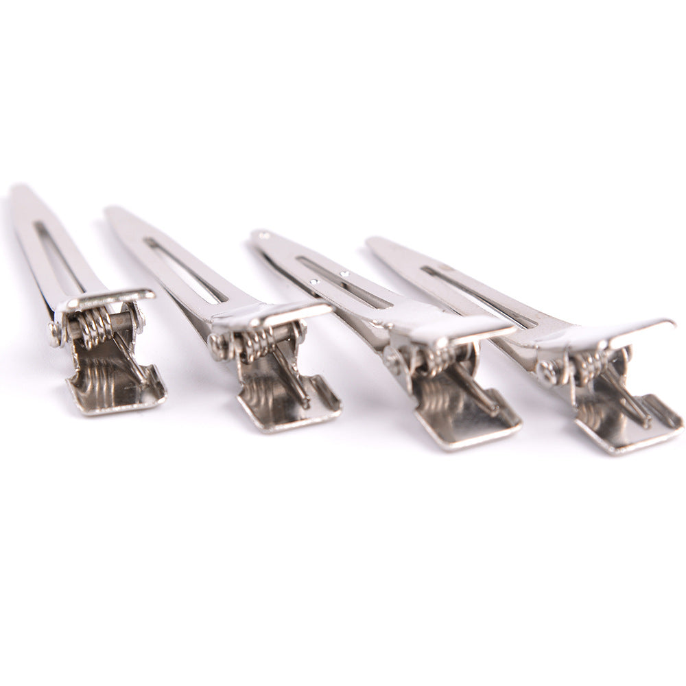 Mini steel clip hairdressing tool hair clip partition hairdressing hair card bottom embryo handmade material side clip diy bottom clip