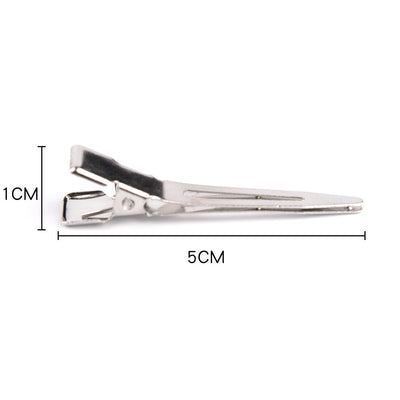 Mini steel clip hairdressing tool hair clip partition hairdressing hair card bottom embryo handmade material side clip diy bottom clip