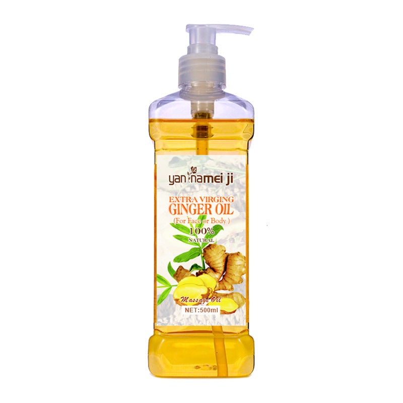 ginger massage essential oil body argan oil full body massage oil ginger oil 500mlexport wholesale