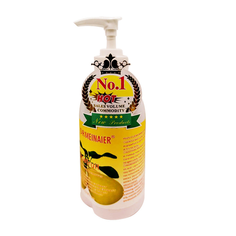 exclusive english grapefruit deep cleansing makeup remover facial eye and lip makeup remover gentle and non-irritating 300ml