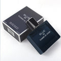 New floral story cologne - azure blue men's perfume, oceanic aroma, subtle and long-lasting fragrance, 50ml eau de parfum