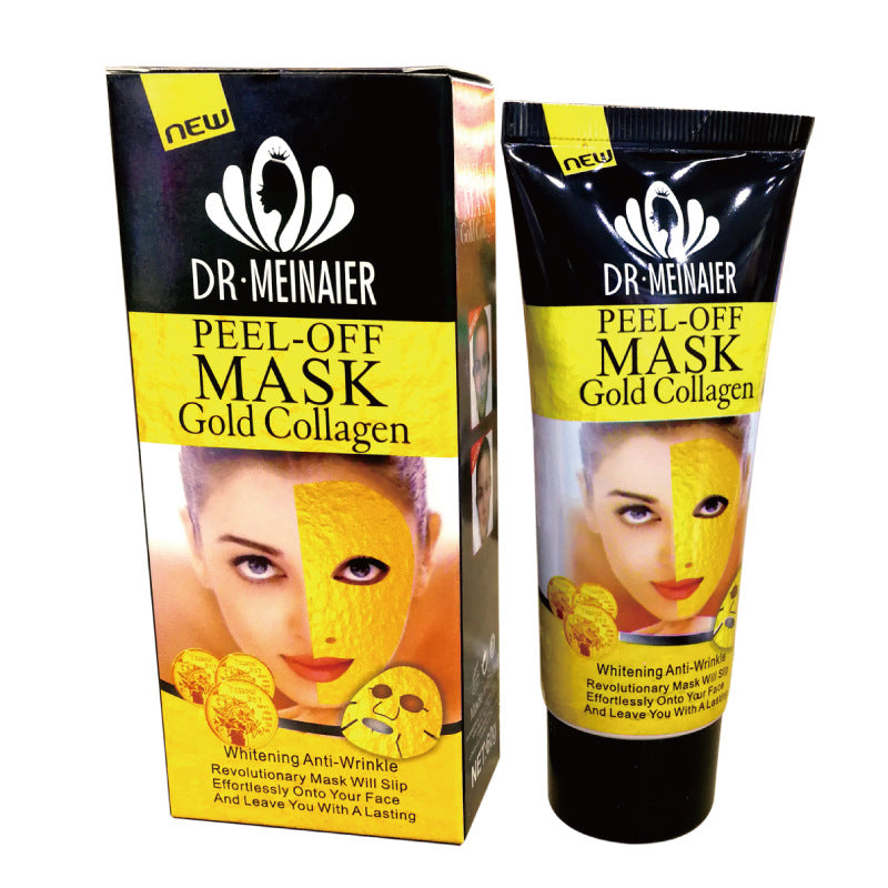 Meinier english version mask gold mask collagen firming and hydrating peel-off nasal mask wholesale 60gexport