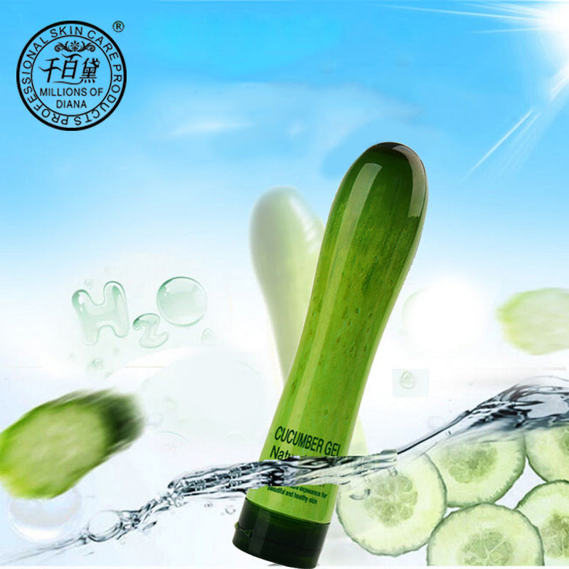qianbaide hydrating and moisturizing cucumber gel after-sun repair soothing and moisturizing mask cucumber gel skin care 250g