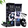 foreign trade menair bamboo charcoal blackhead removal peel-off mask deep sea mud mineral mud nasal mask 120g hanging card type