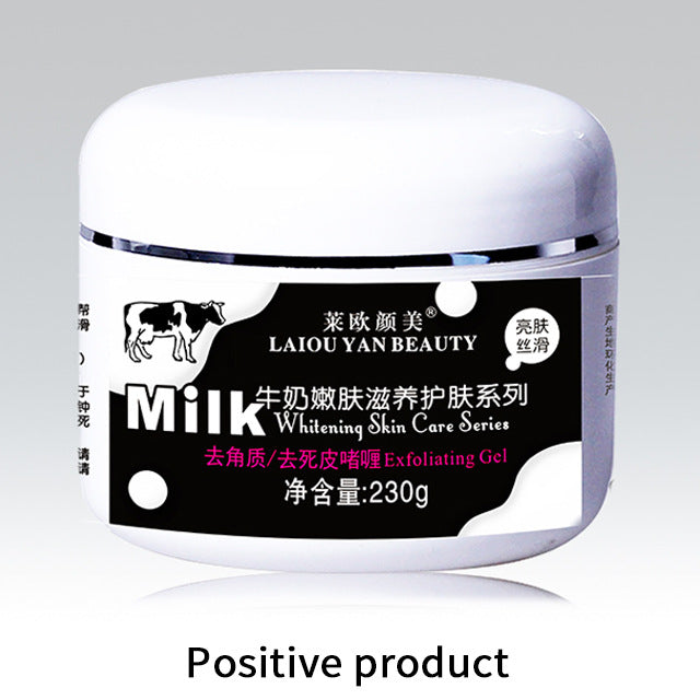 Rose exfoliating gel face body exfoliating beauty salon skin care wholesale