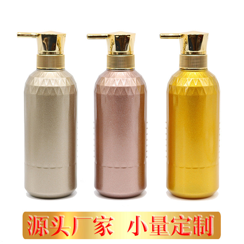 500ml empty plastic bottle for shampoo, shower gel and conditioner, high-end liquid shampoo and shower gel