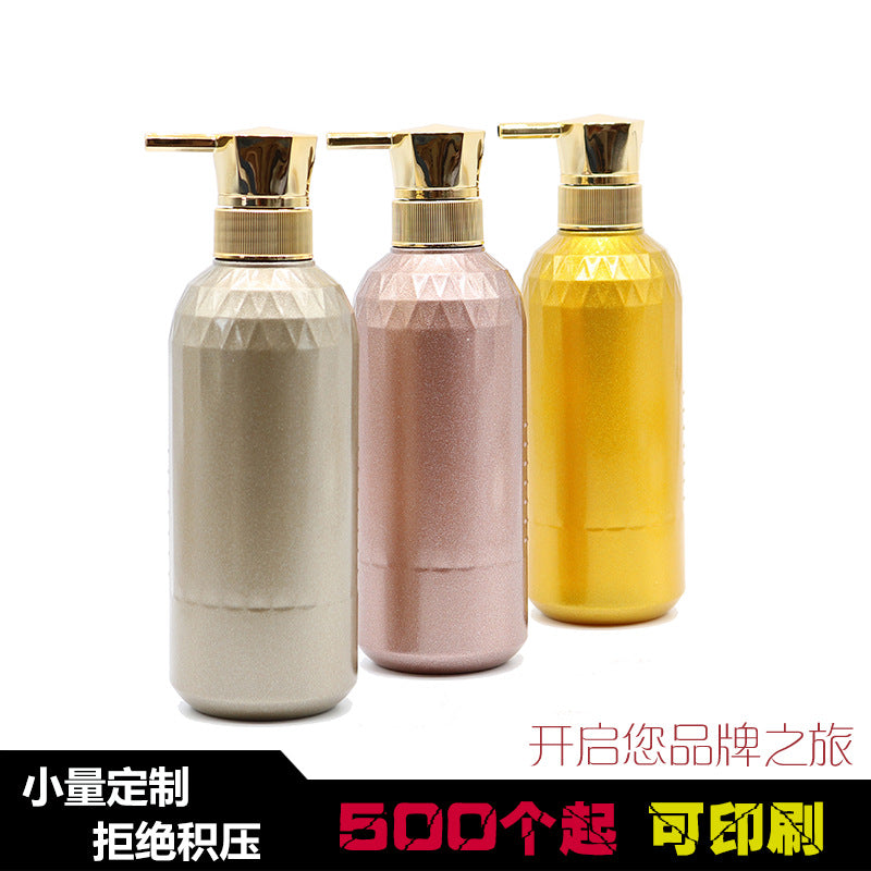 500ml empty plastic bottle for shampoo, shower gel and conditioner, high-end liquid shampoo and shower gel