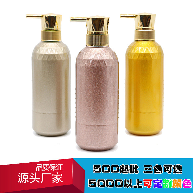 500ml empty plastic bottle for shampoo, shower gel and conditioner, high-end liquid shampoo and shower gel