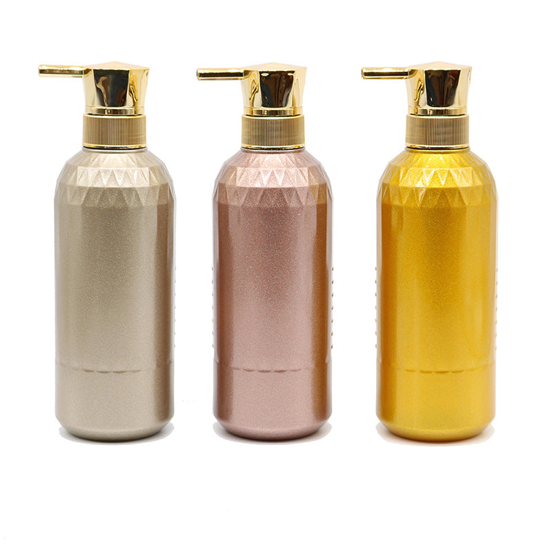 500ml empty plastic bottle for shampoo, shower gel and conditioner, high-end liquid shampoo and shower gel