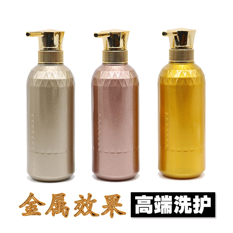 500ml empty plastic bottle for shampoo, shower gel and conditioner, high-end liquid shampoo and shower gel