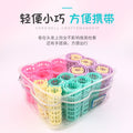 Hair roller, hair roller, hair curling tool, air bangs roller, hair roller with teeth, hair roller, plastic