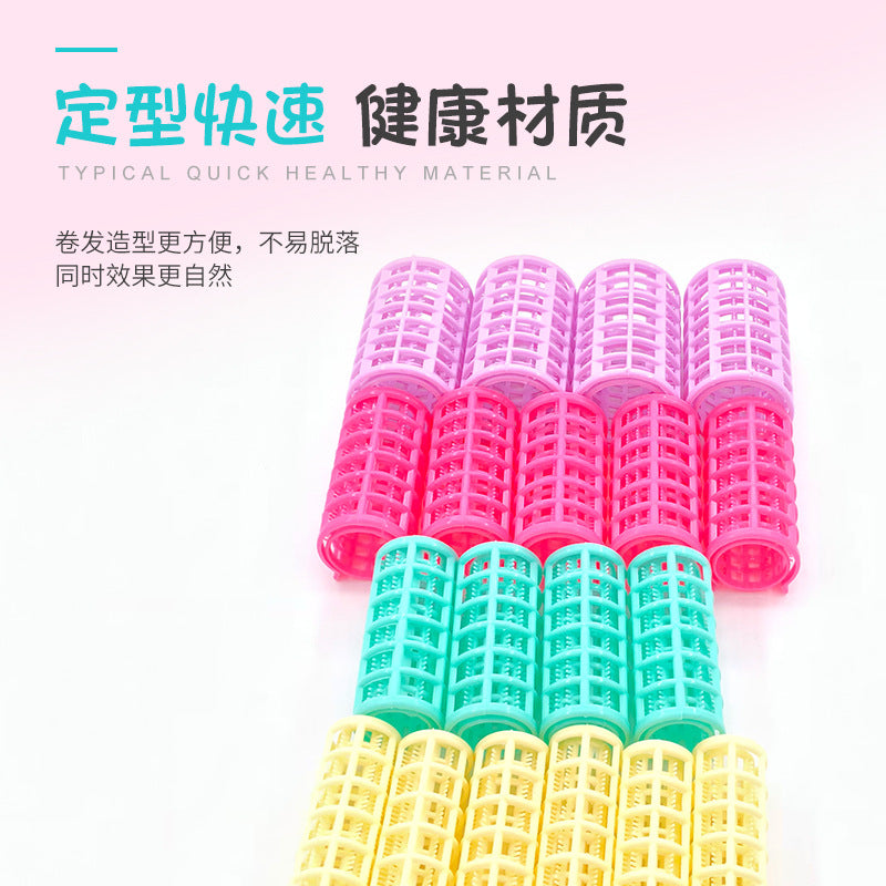 Hair roller, hair roller, hair curling tool, air bangs roller, hair roller with teeth, hair roller, plastic