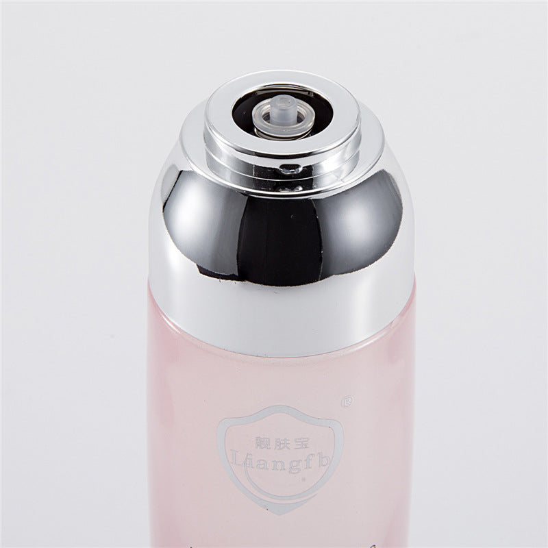 Cosmetic glass bottle set packaging 120ml lotion essential oil bottle skin care cream glass empty bottle manufacturer supply