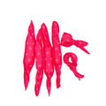 Polka dot hair curler, lazy pear head bangs, large wavy curling iron, sleep heatless curling iron, curling iron