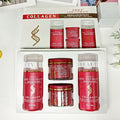 beauty salon collagen skin care 4-piece set, hydrating, moisturizing, tender and brightening classic hospital wear customer set