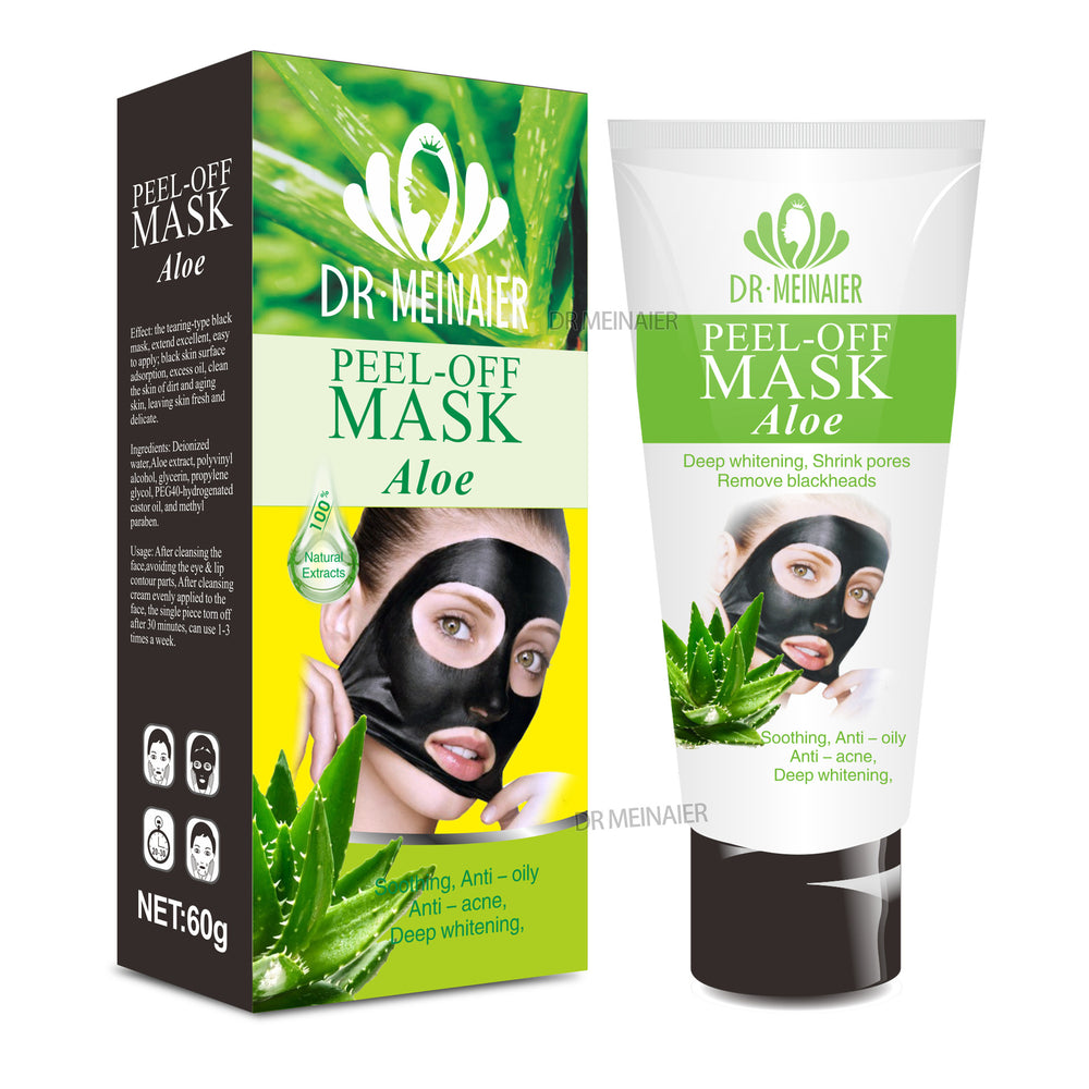 black mask to remove blackheads peel-off mask clean nose mask acne gold mask foreign trade wholesale 60g
