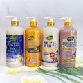 snail moisturizing scrub shower gel 1000ml milk carrot hydrating shower gel export wholesale