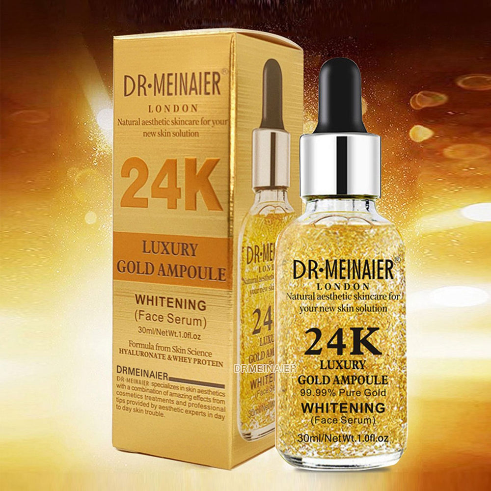 24k gold concentrated serum - firming, brightening, moisturizing, and hydrating essence - wholesale for export and cross-border e-commerce