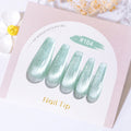 Risyal ice crystal cat eye gel polish 12ml - new nail art no-wipe color gel, side light & wide light, non-smudge, nail gel