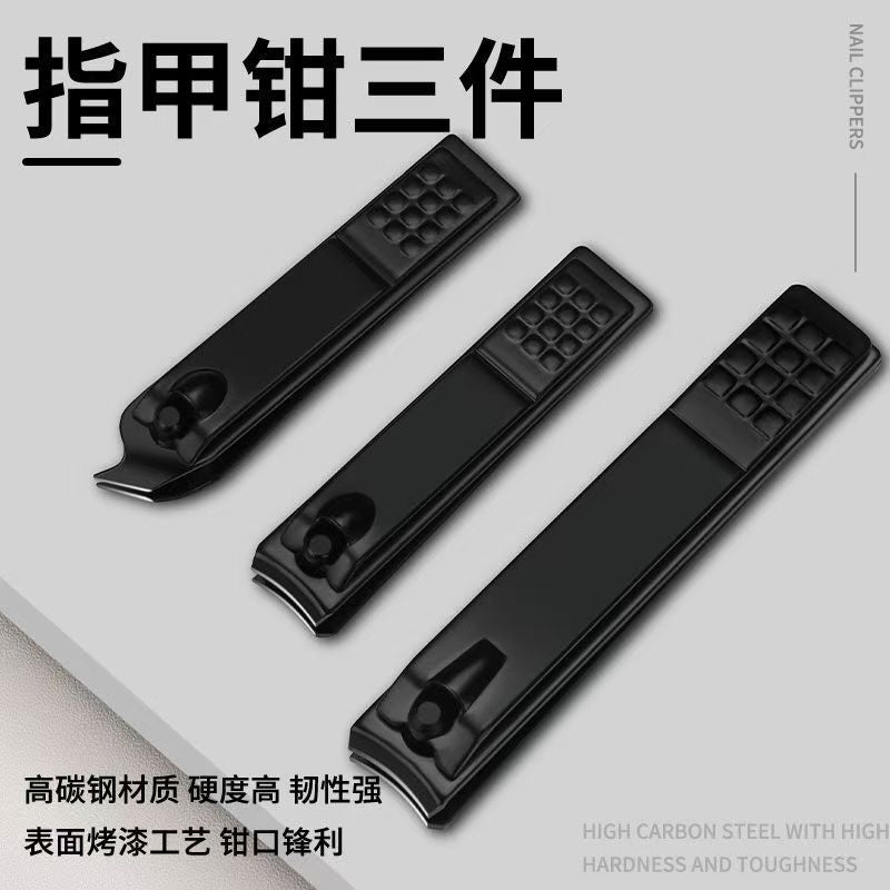 black 24-piece nail clipper set stainless steel nail clipper complete manicure manicure set spot wholesale
