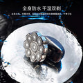 New 9d electric shaver for men - digital display, waterproof, bald head trimmer, magnetic blade, beard razor - perfect for export