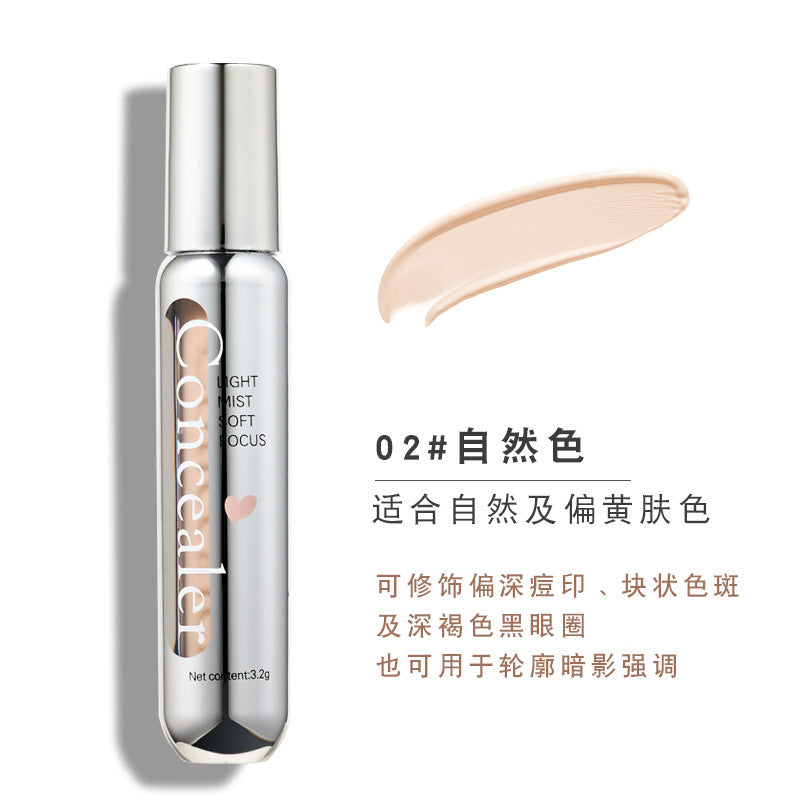 Marco andy light mist soft focus concealer covers facial spots, acne marks, dark circles, tear troughs, brightens and modifies skin tone