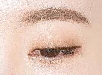 Makeup xixi lingmu deep automatic eyeliner waterproof long-lasting non-smudge hard tip black brown eyeliner pen