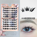Gege bear nine-tailed rabbit fox series glue-free false eyelashes comic artificial segmented elongated eye tail novice eyelashes