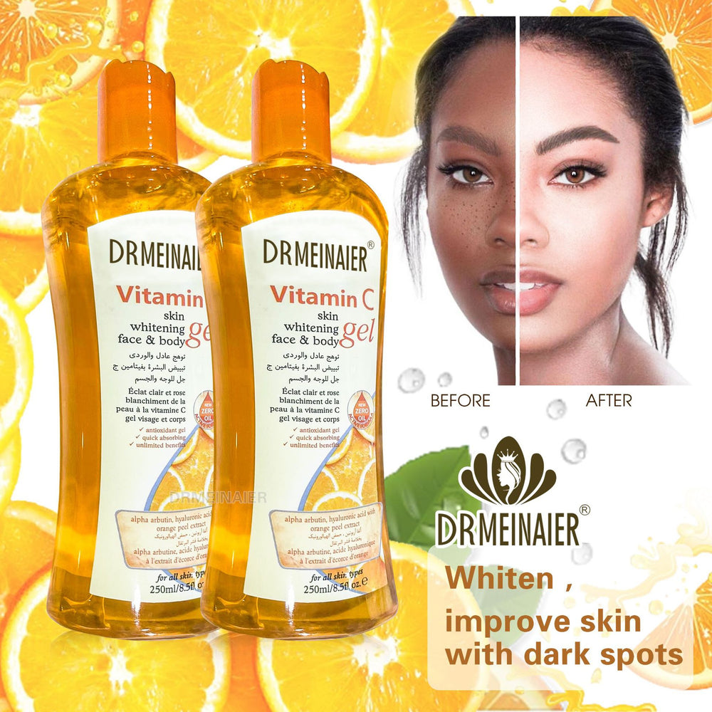 foreign trade fresh orange vc gel ultrasonic instrument introduction body facial gel lifting and firming gel wholesale