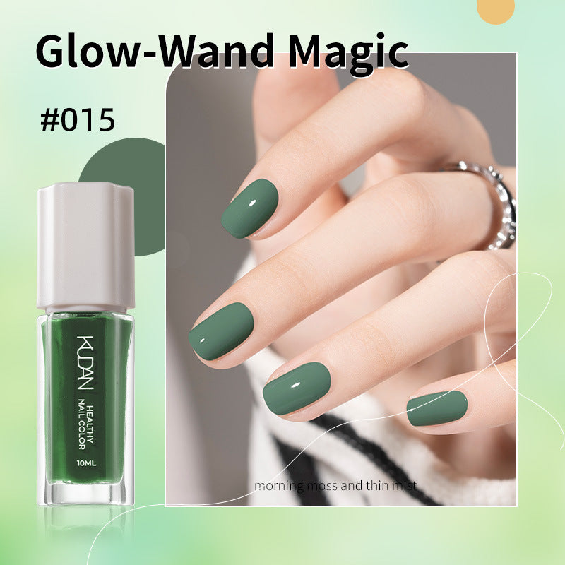 Kudan pure english cross-border special water-based nail polish no baking long-lasting quick-drying peelable 10ml polish