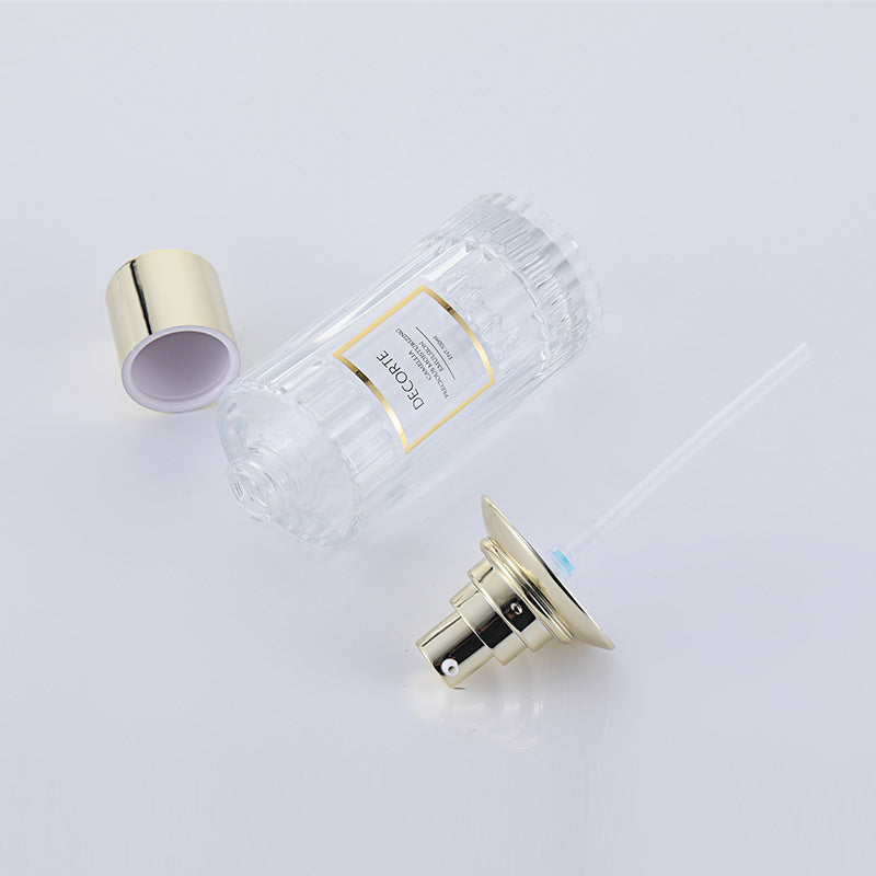 New cosmetic glass bottle suit packaging material 120ml pressed lotion essential oil glass bottle 30g cream bottle