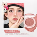 Wodwod crystal clear light embossed blush - natural nude makeup, brightening, matte contouring rouge