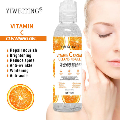 exfoliating gel vitamin c exfoliating gel facial body cleansing rejuvenating moisturizing fresh orange