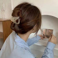 Special-shaped shark clip for women fall and winter popular 2022 new arrival clip high ponytail hair clip back of head hair accessories