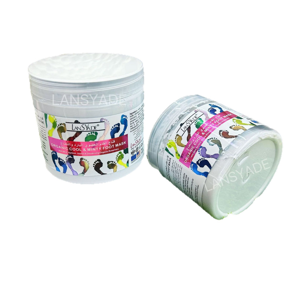 foreign trade refreshing mint organic foot massage cream nourishing and moisturizing foot mask 500ml wholesale