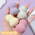 Jonbos wet & dry makeup sponge - ultra soft, low-lint, gourd-shaped water drop makeup puff - beauty tool