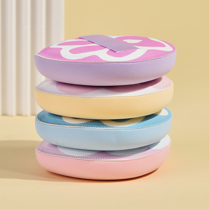 100 points cotton candy puff cat claw air cushion powder bottom liquid dry and wet dual-use powder-free large thickened sponge puff