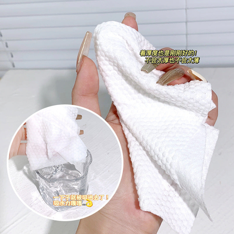 Xixi removable facial cleansing towel pearl pattern enlarged thickened widened disposable lint-free towel 50 pumps