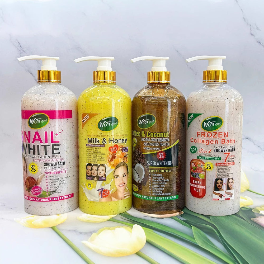snail moisturizing scrub shower gel 1000ml milk carrot hydrating shower gel export wholesale
