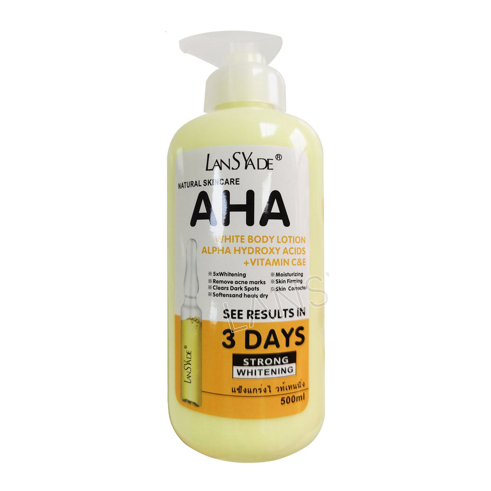 aha fruit acid vc body lotion ve skin beautifying and brightening lotion 500ml moisturizing lotion export wholesale