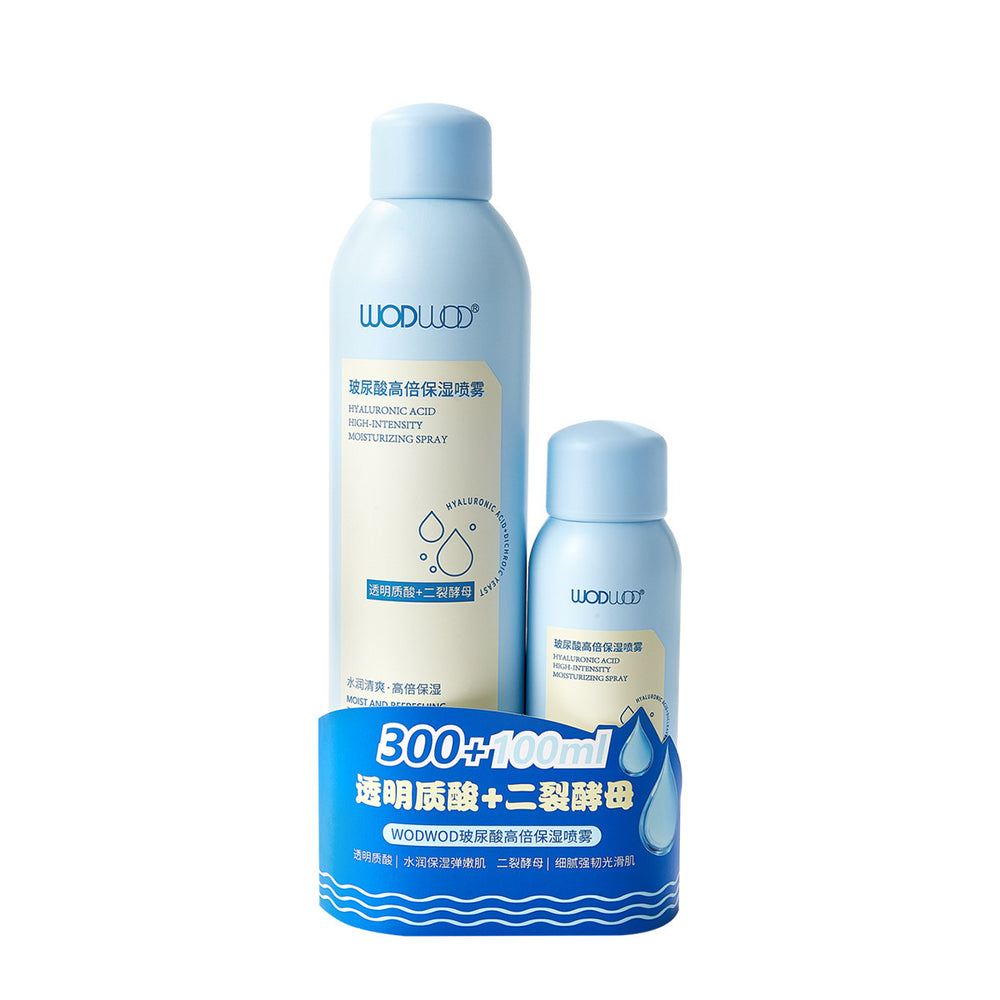 Wodwod hyaluronic acid high-power moisturizing spray hydrating makeup primer toner wet compress lotion suit free sample