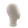 Wholesale wig suede head mannequin - wig display styling model head with pin placement - canvas head mannequin