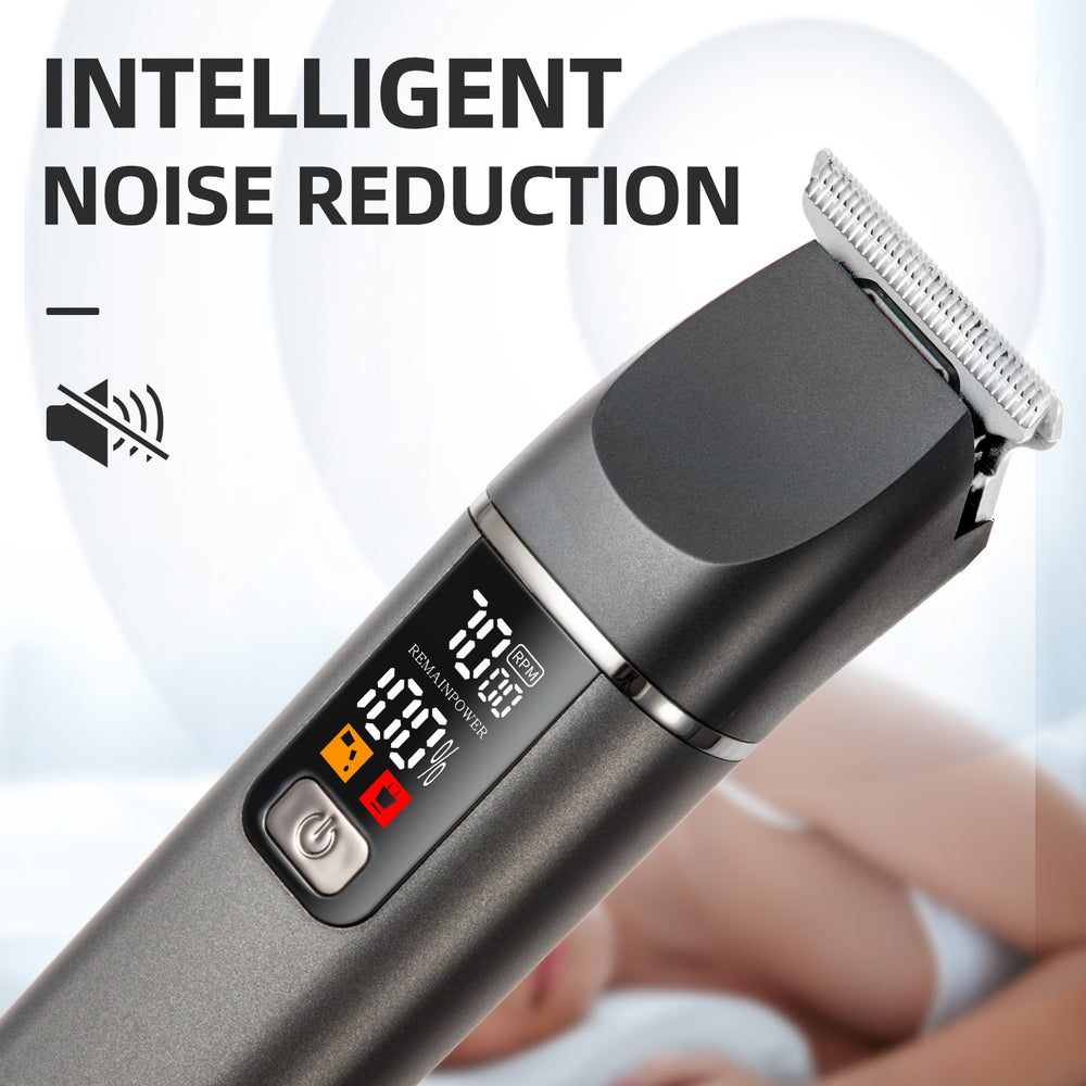 Hair clipper hair clipper hair trimmer for home electric clipper led hair salon special clipper shaved flat head