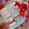 Dopamine apple cat bow tie long hair clip japanese style sweet high-value girly alligator clip hair accessory
